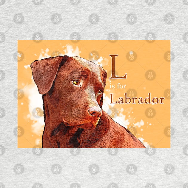 L is for Labrador by Ludwig Wagner